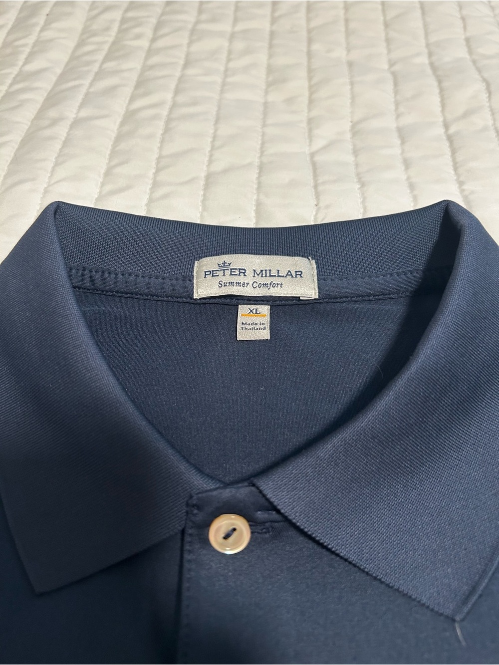 Peter Millar Men's Navy Polo